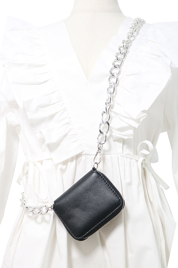 【surrearis】Rugged Chain Mini Bag